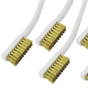 Small size brass/steel wire brush 5 pieces